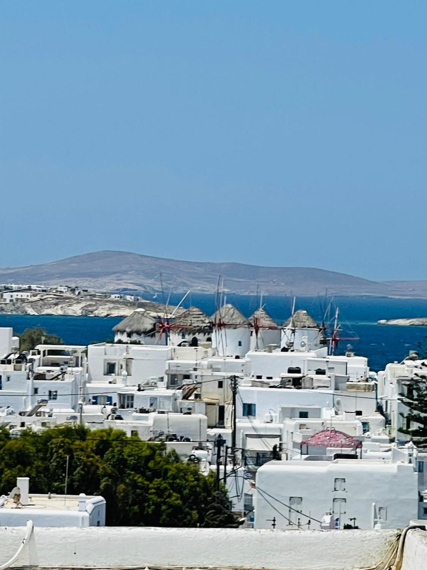 Mykonian Starling - Town N' Sunset View Apartment Mykonos Town Kültér fotó