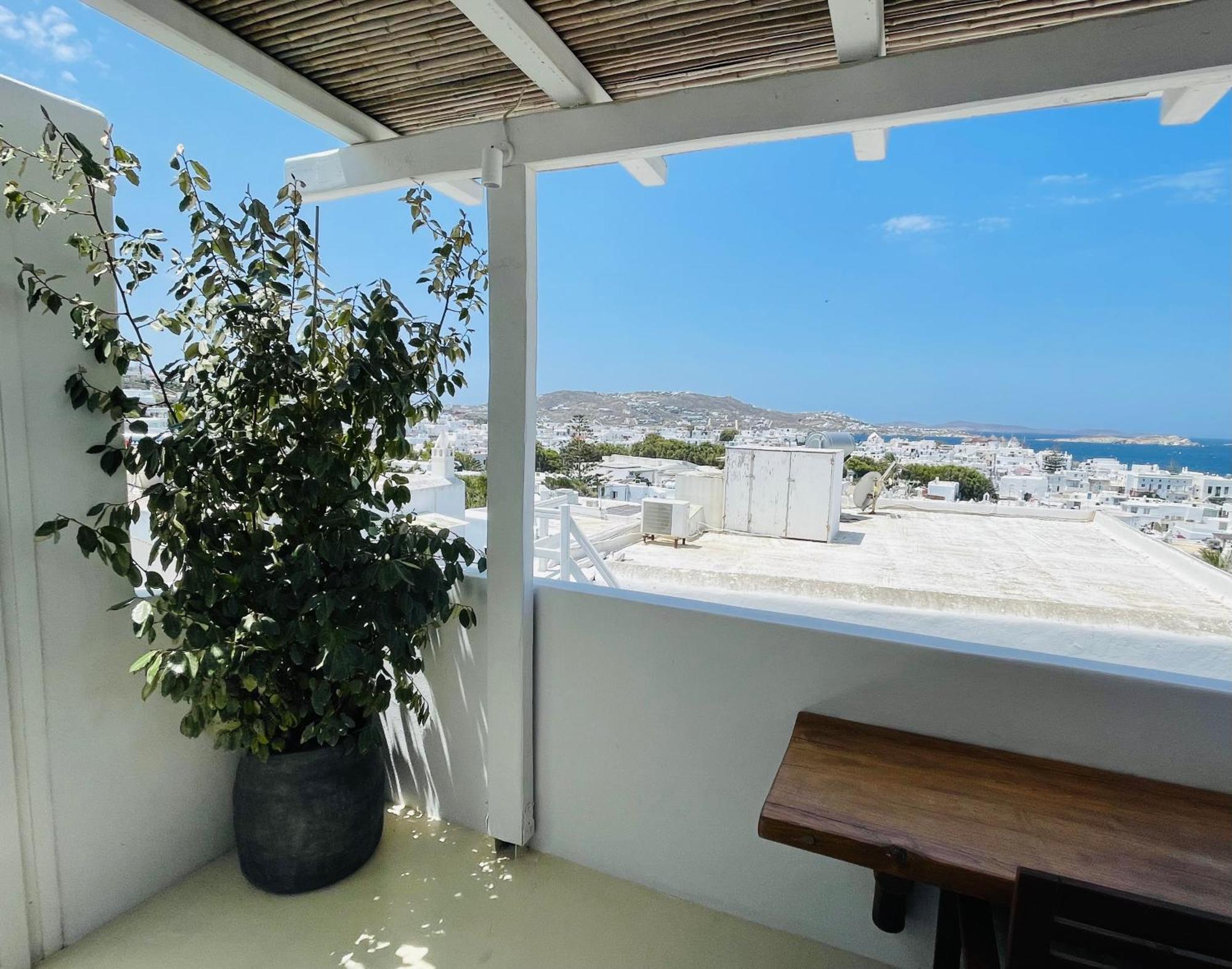Mykonian Starling - Town N' Sunset View Apartment Mykonos Town Kültér fotó